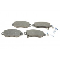 141367-701 ICER Комплект гальмівних колодок дисковий гальм