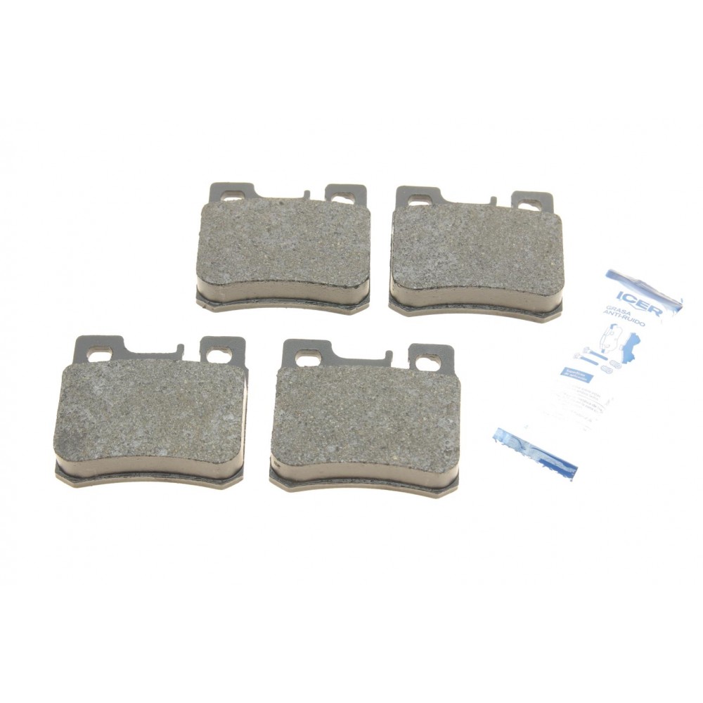180978 ICER Комплект гальмівних колодок дисковий гальм