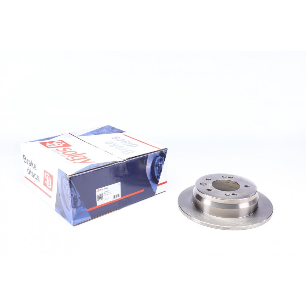 Диск гальмівний (задній) Hyundai I30/ix35/Kia Cee'D/Sportage 08- (262x10)