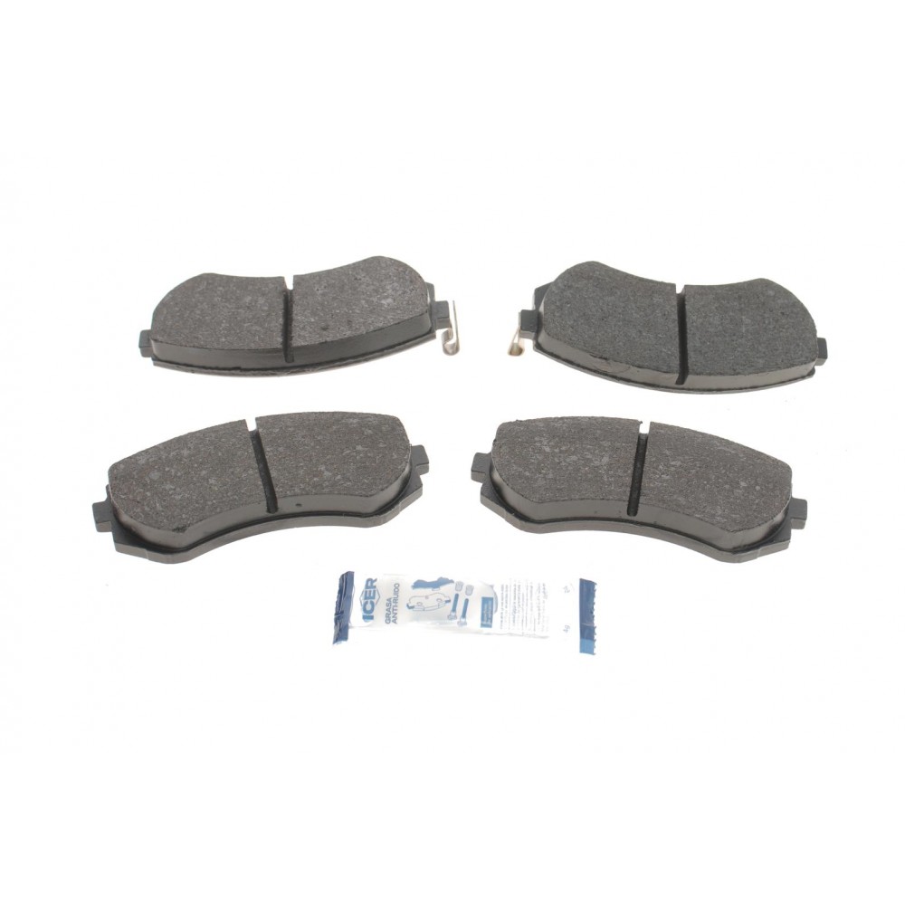 181517 ICER Комплект гальмівних колодок дисковий гальм