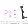 SCA-3051 KAVO PARTS Ричаг незалежної підвіски колеса, подвеска колеса