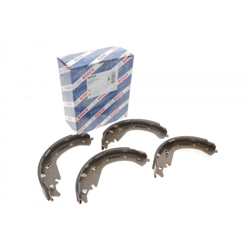0 986 487 863 BOSCH Комплект гальмівних колодок