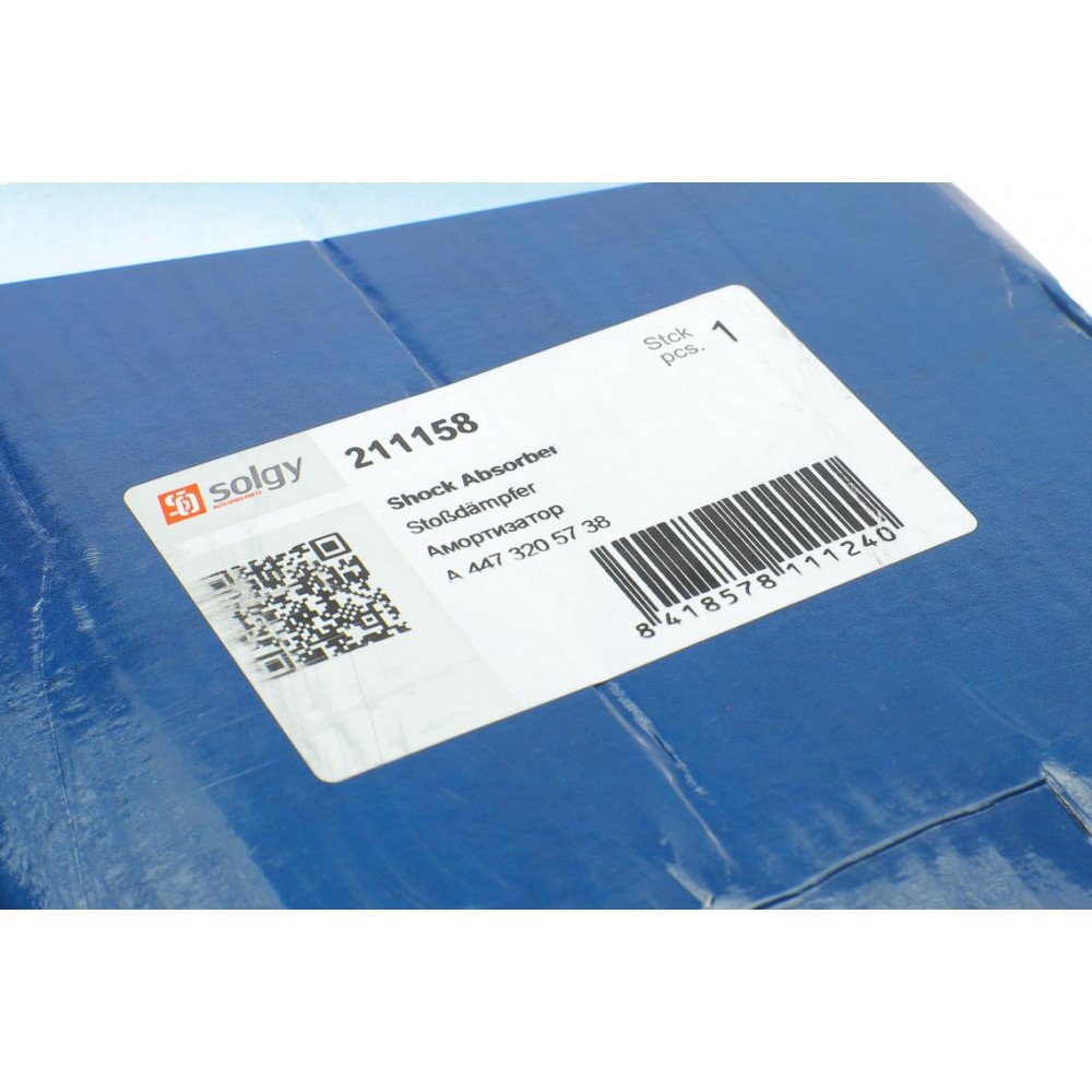 Амортизатор (передній) MB Vito(W447) FWD 1.6CDI, OM622, 14- (Газ)