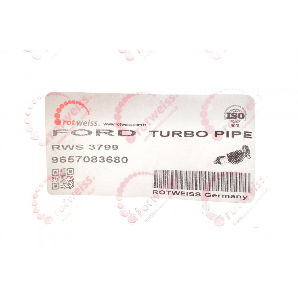 Патрубок інтеркулера Citroen C5/Peugeot 407 1.6 HDi 04-15