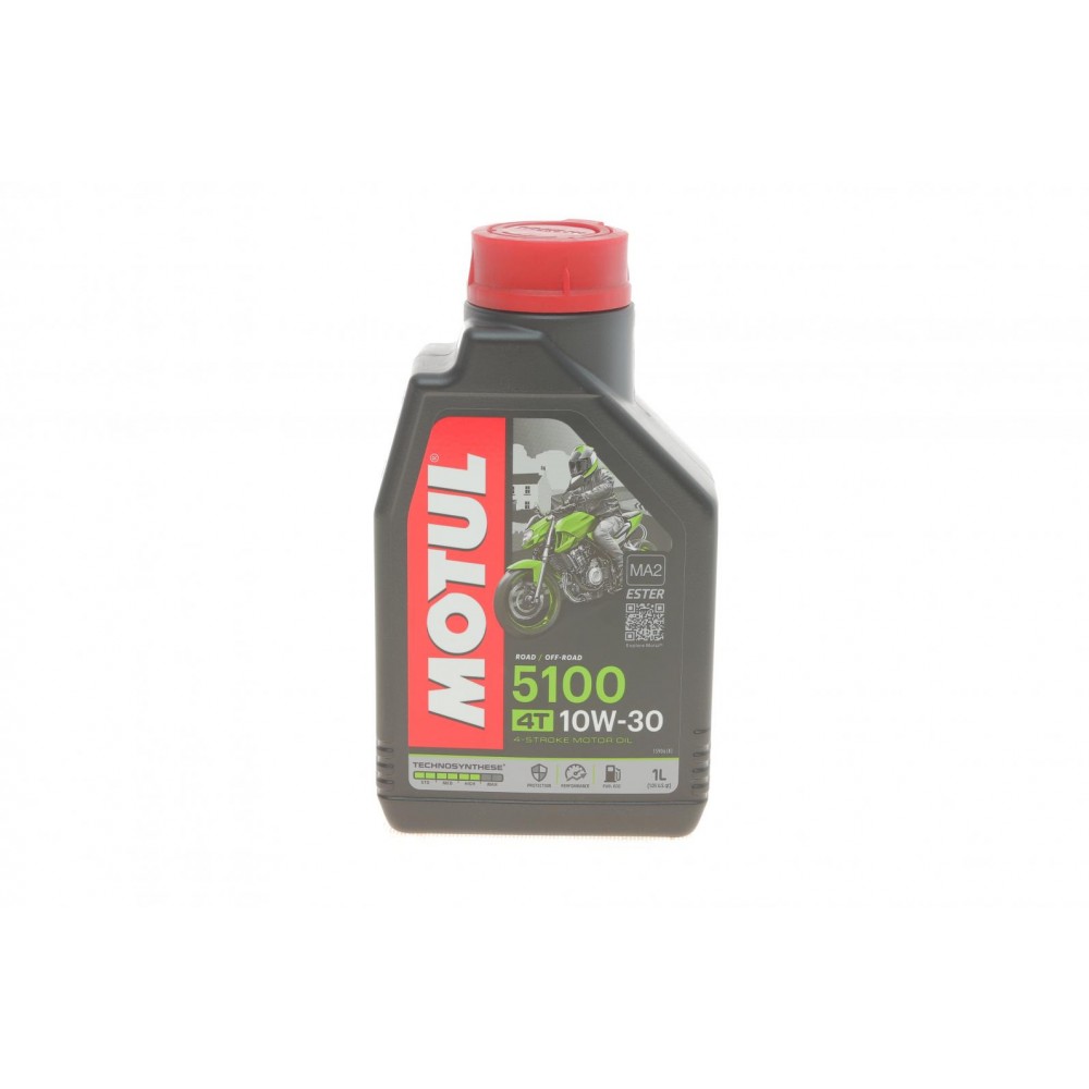 Олива моторне напівсинтетичне эстеровое MOTUL 5100 4T Technosynthese 10W-30, 1л (836611) (104062) купити в Україні цена