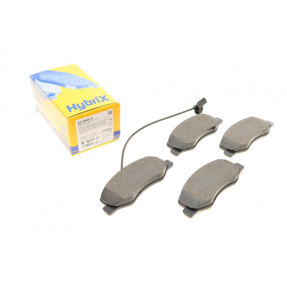 22-0900-0 METELLI Комплект гальмівних колодок дисковий гальм