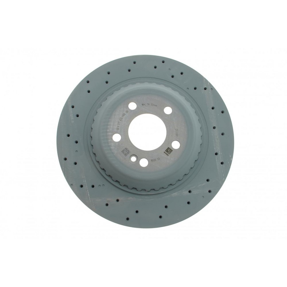 Диск гальмівний (задній) MB S-class (W222/A217/C217) 13-20 (340x24) (з покриттям) (вентильований)