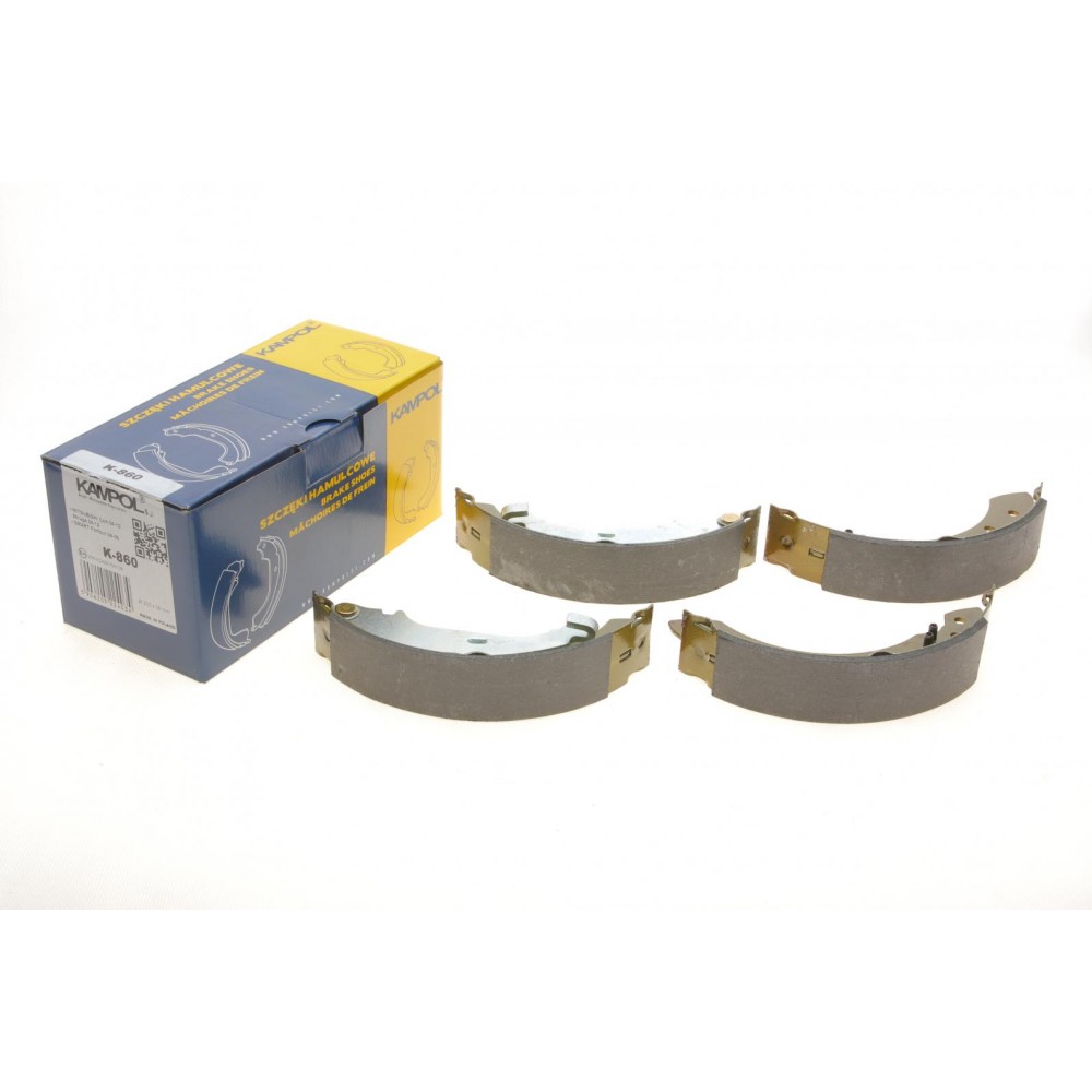 Колодки гальмівні (задні) Smart ForFour 04-06/Mitsubishi Colt 04-12 (барабанні) (203x38)