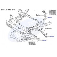 Пильник опори кульової рульового наконечника (універсальний) (40х21x28)