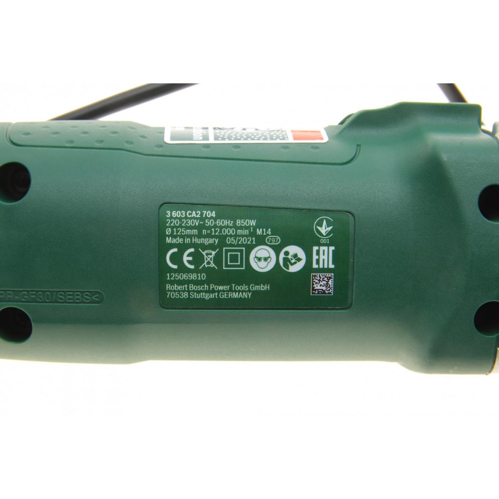 Шліфмашина кутова PWS 850-125 (850 Вт, 0-12000 об/хв, Ø125 мм) знято з постачання