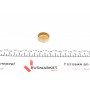 Заглушка блоку циліндрів (d=27mm) Латунь/Brass