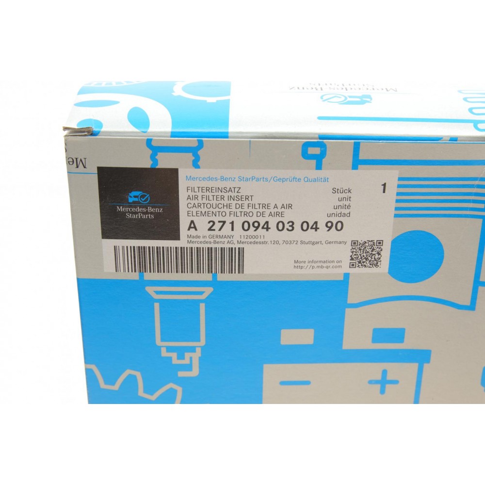 Фільтр повітряний MB (W204/212 C/E 180/200/250)