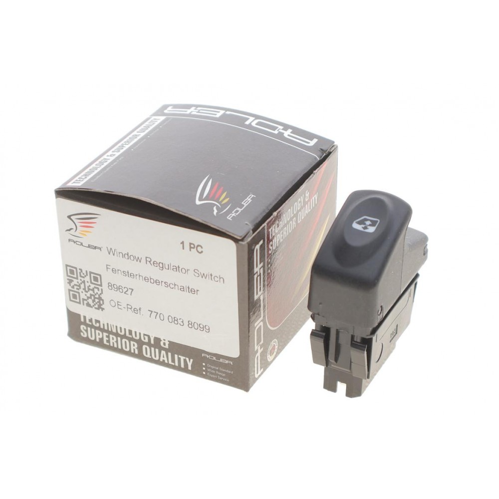 Кнопка склопідіймача Renault Kangoo 97- (6 конт.)