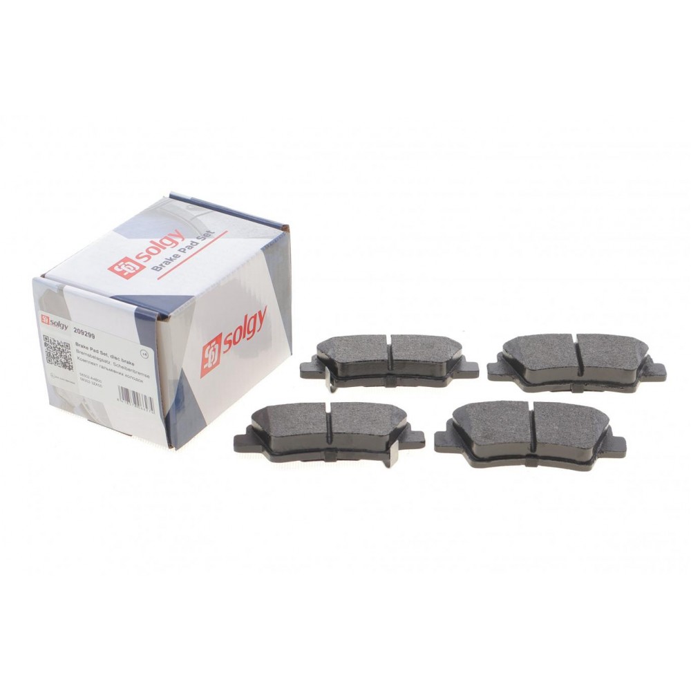 Колодки гальмівні (задні) Kia Ceed II/Rio III/Hyundai Accent/i20/i30/i40 10-