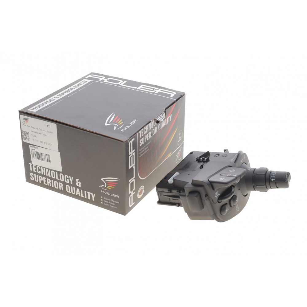 Перемикач підрульовий Renault Kangoo 09- (R) (+радіо)