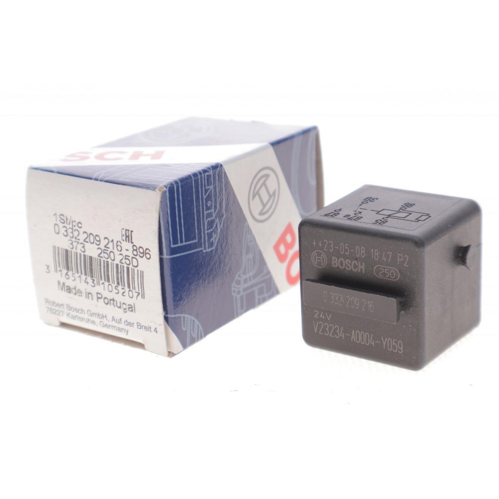 Реле насосу паливного Man TGM/TGS/TGX 06-22 (24V/20A) замінено на 0 986 332 404