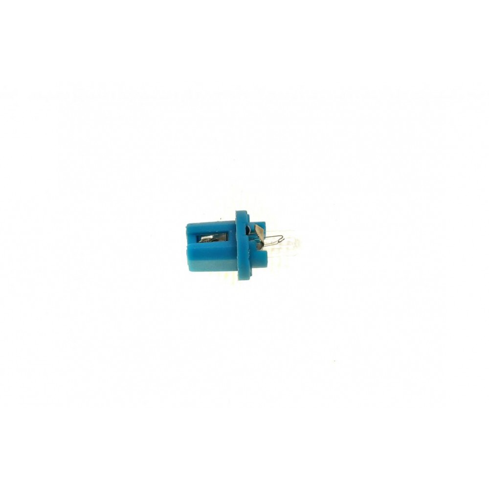 Автолампа 12V 1,2W BX8.5d (синя) (в щиток приладів)