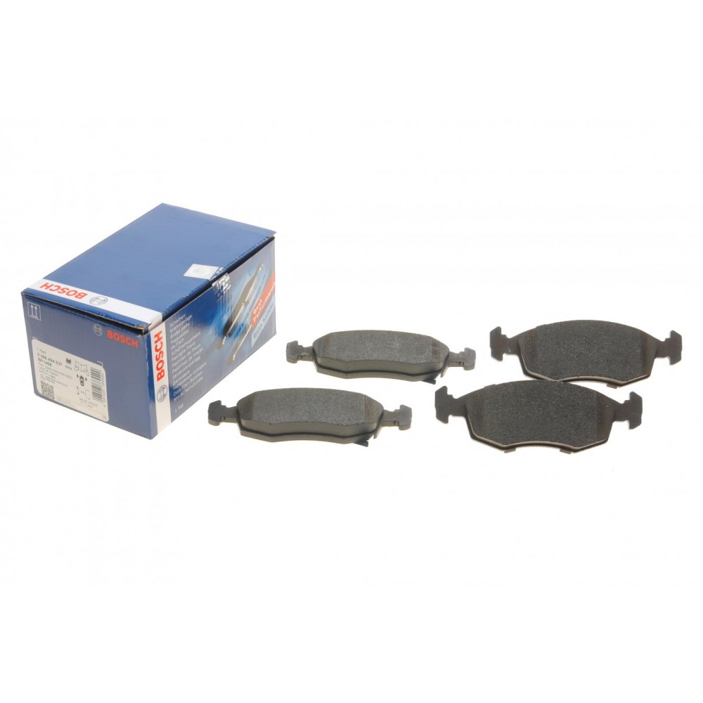 0 986 494 537 BOSCH Комплект гальмівних колодок дисковий гальм