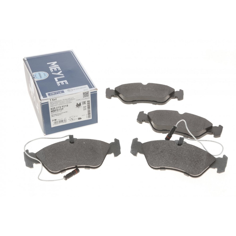 025 215 9218 MEYLE Комплект гальмівних колодок дисковий гальм