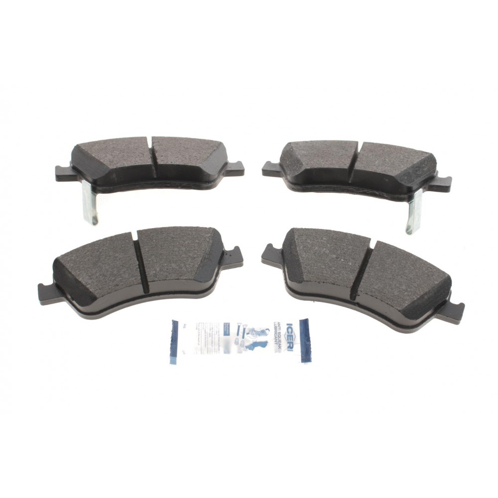 181869 ICER Комплект гальмівних колодок дисковий гальм