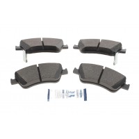 181869 ICER Комплект гальмівних колодок дисковий гальм