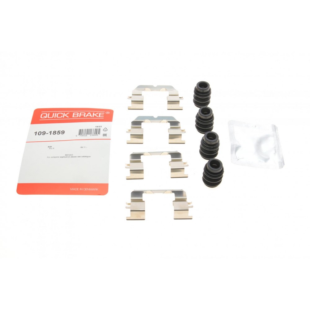 109-1859 QUICK BRAKE Комплектуючі колодки дискового гальма