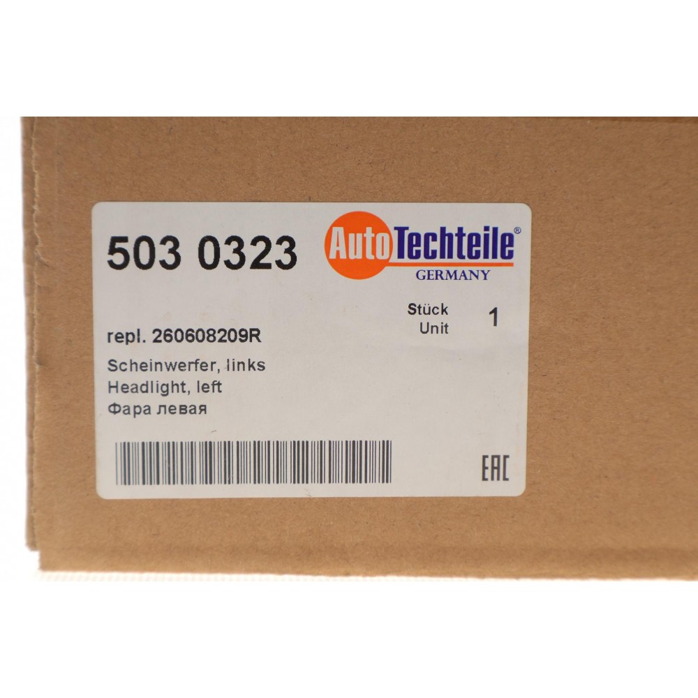 Фара (L) Renault Duster 15-17 