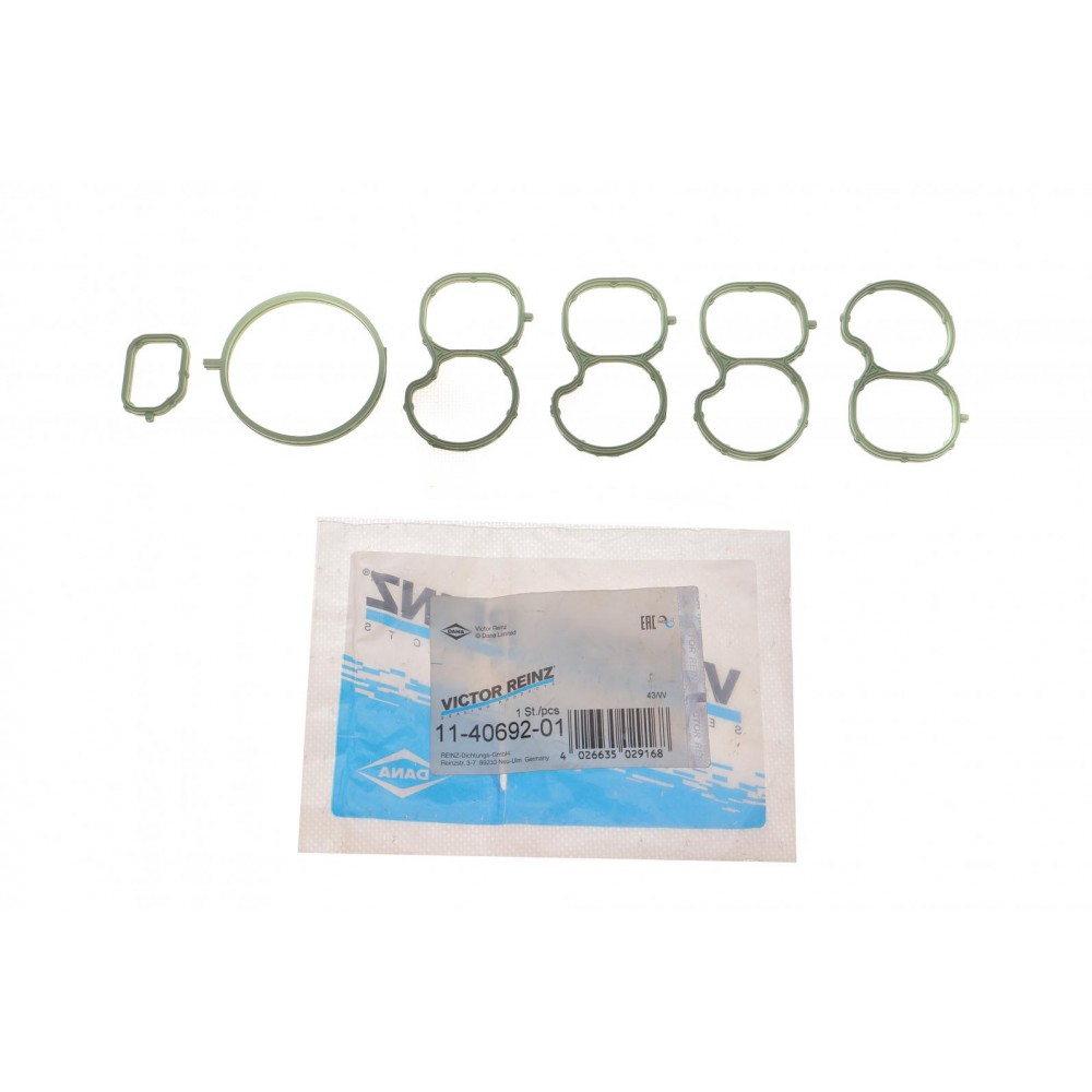 Прокладка колектора впускного Fiat Doblo 1.6D 10- (к-кт)