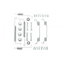 105-0709 QUICK BRAKE Комплектуючі гальмівна колодка