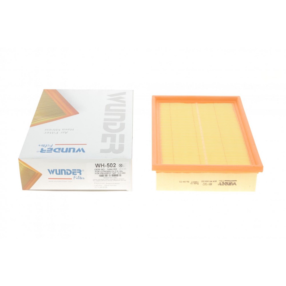 Фільтр повітряний Peugeot 307 1.4-2.0 00-09