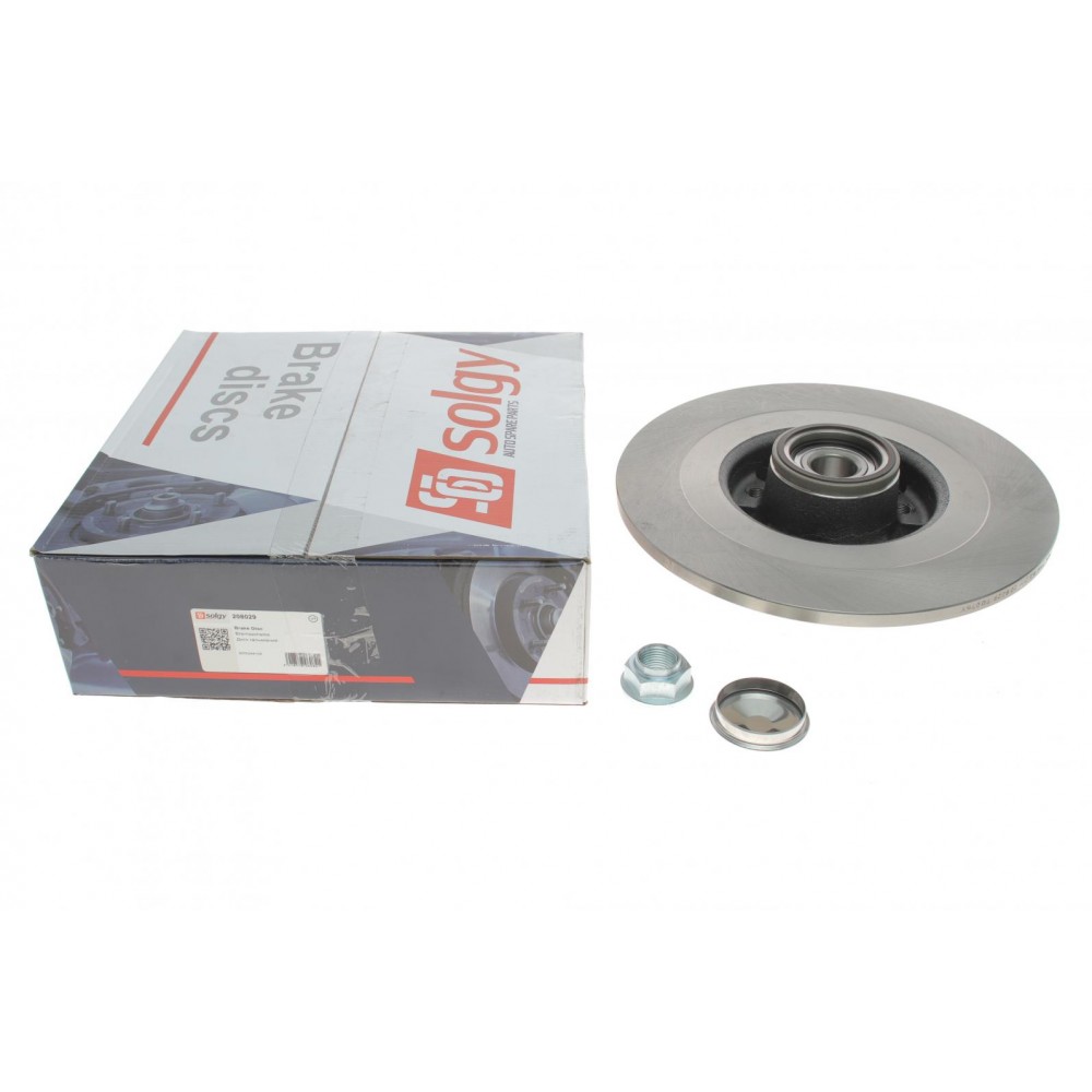 Диск гальмівний (задній) Renault Espace 02- (300x11) (+ABS) (з підшипником)