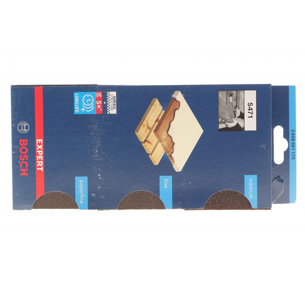 2608901175 BOSCH Набір шліф губок Ex,Std,Block, M/F/SF