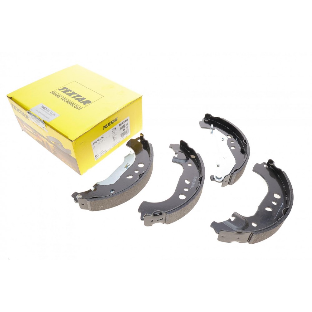 91080100 TEXTAR Комплект гальмівних колодок