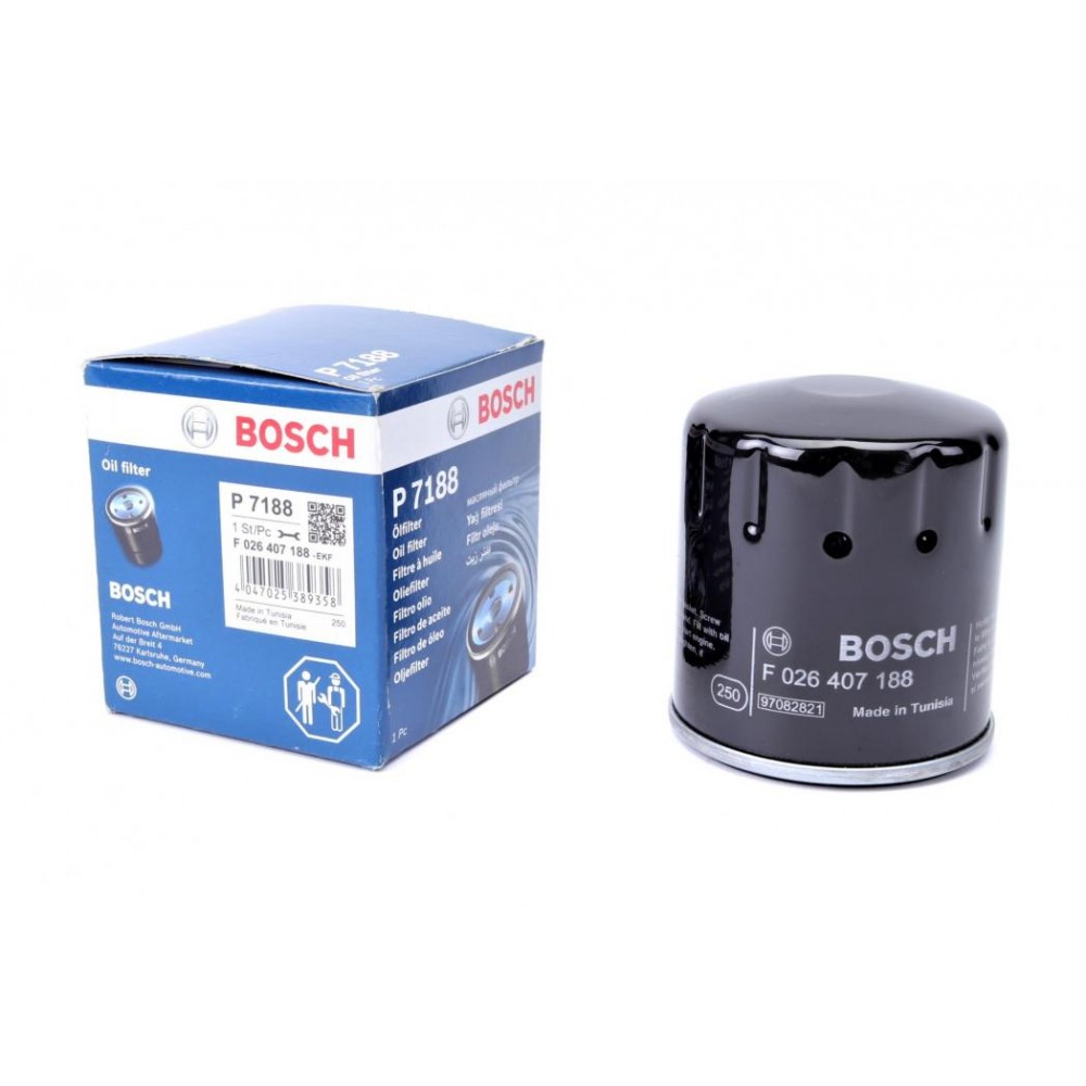 F 026 407 188 BOSCH Масляний фільтр