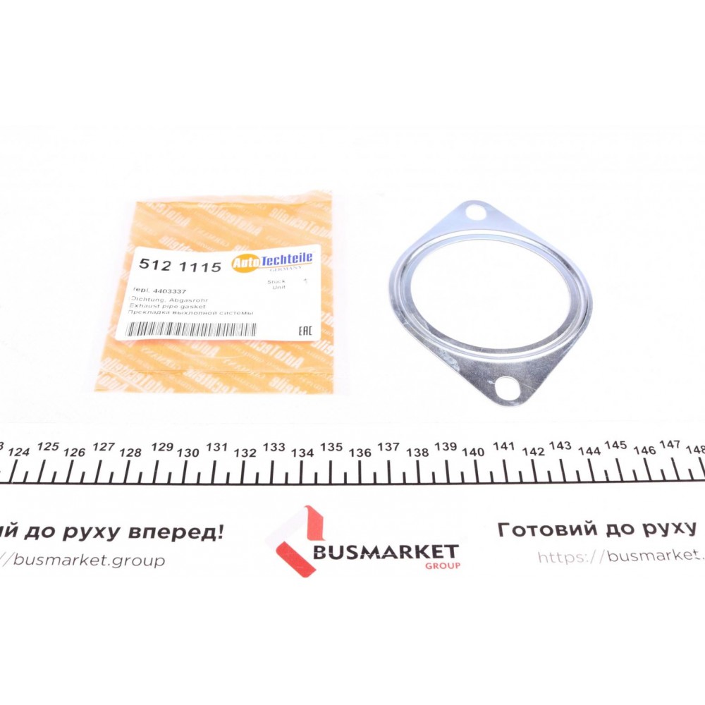 Прокладка труби вихлопної Opel Vivaro 01-/ Renault Kangoo 97-/ Trafic 1.9 DCI 01-