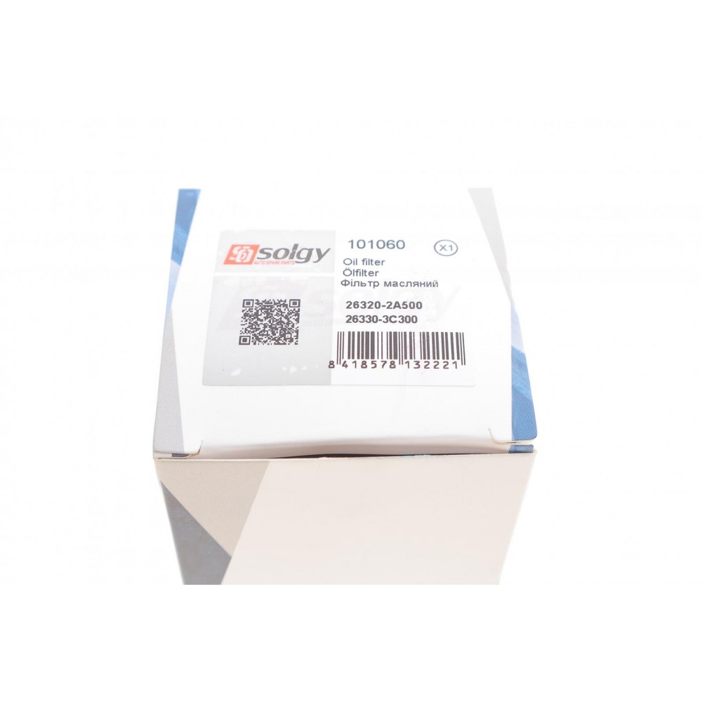 Фільтр масляний Kia Ceed 1.6CRDi 06-