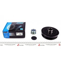Шків колінвалу + шків генератора BMW 1/3/X1/X3 2.0D 04- (6PK)