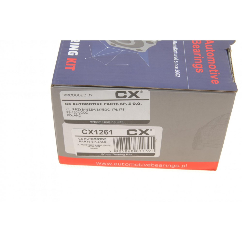 Підшипник маточини (задня) Skoda Rapid/Roomster 07-