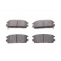 KBP-3502 KAVO PARTS Комплект гальмівних колодок дисковий гальм