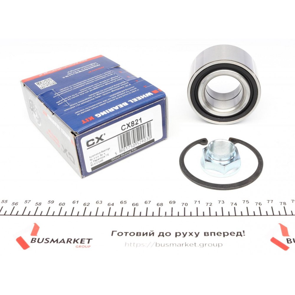 Підшипник маточини (задньої) Honda CR-V II 01-06 (38x73x40)