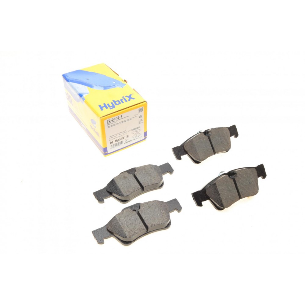 22-0568-1 METELLI Комплект гальмівних колодок дисковий гальм