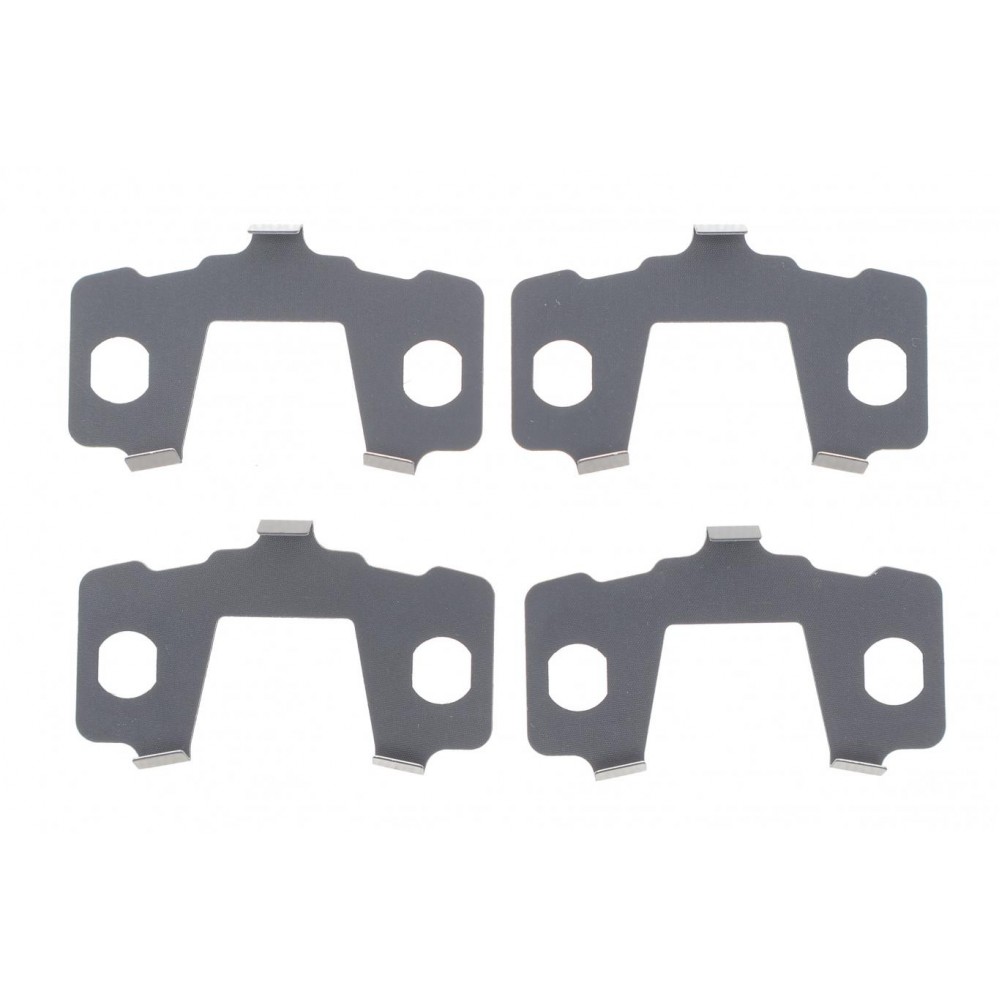 Комплект протискрипних пластин (задніх) Citroen C4/Peugeot 4008 12-/Mitsubishi Outlander 06- (Eurorepar/Motaqui)
