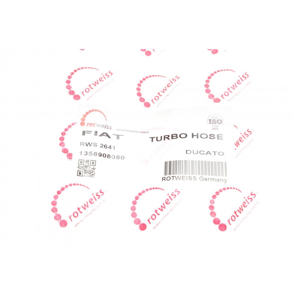 Патрубок інтеркулера Fiat Ducato 2.3D 06-