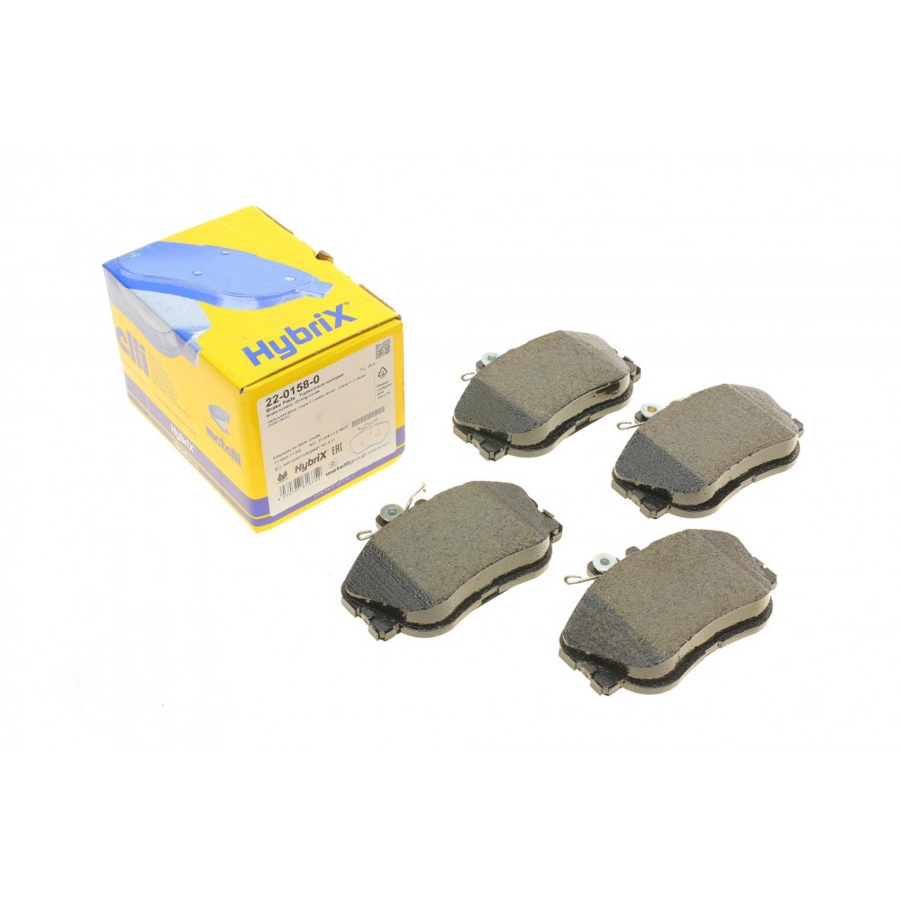 22-0158-0 METELLI КомплеК т гальмівних колодок, дискове гальмо