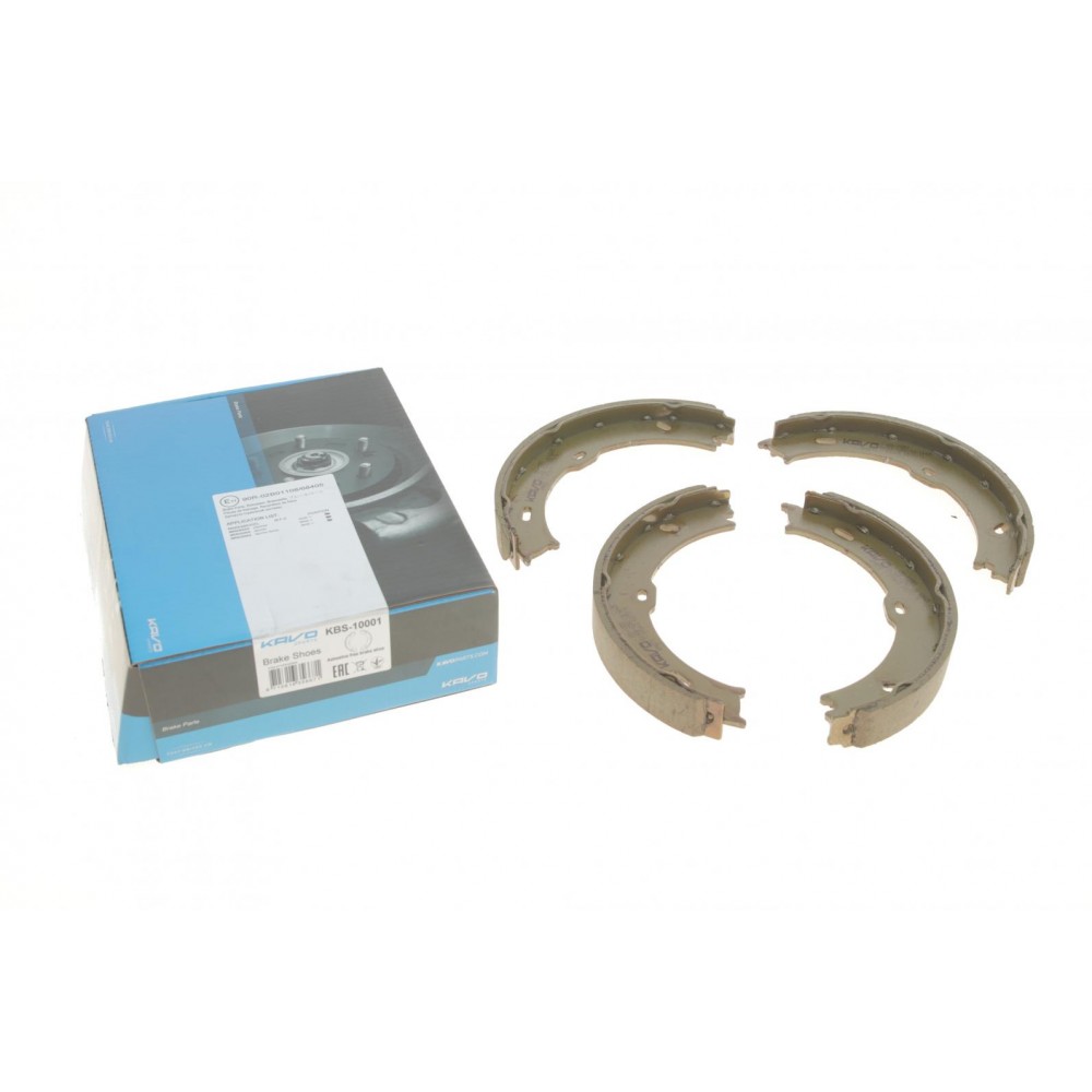 KBS-10001 KAVO PARTS Комплект гальмівних колодок