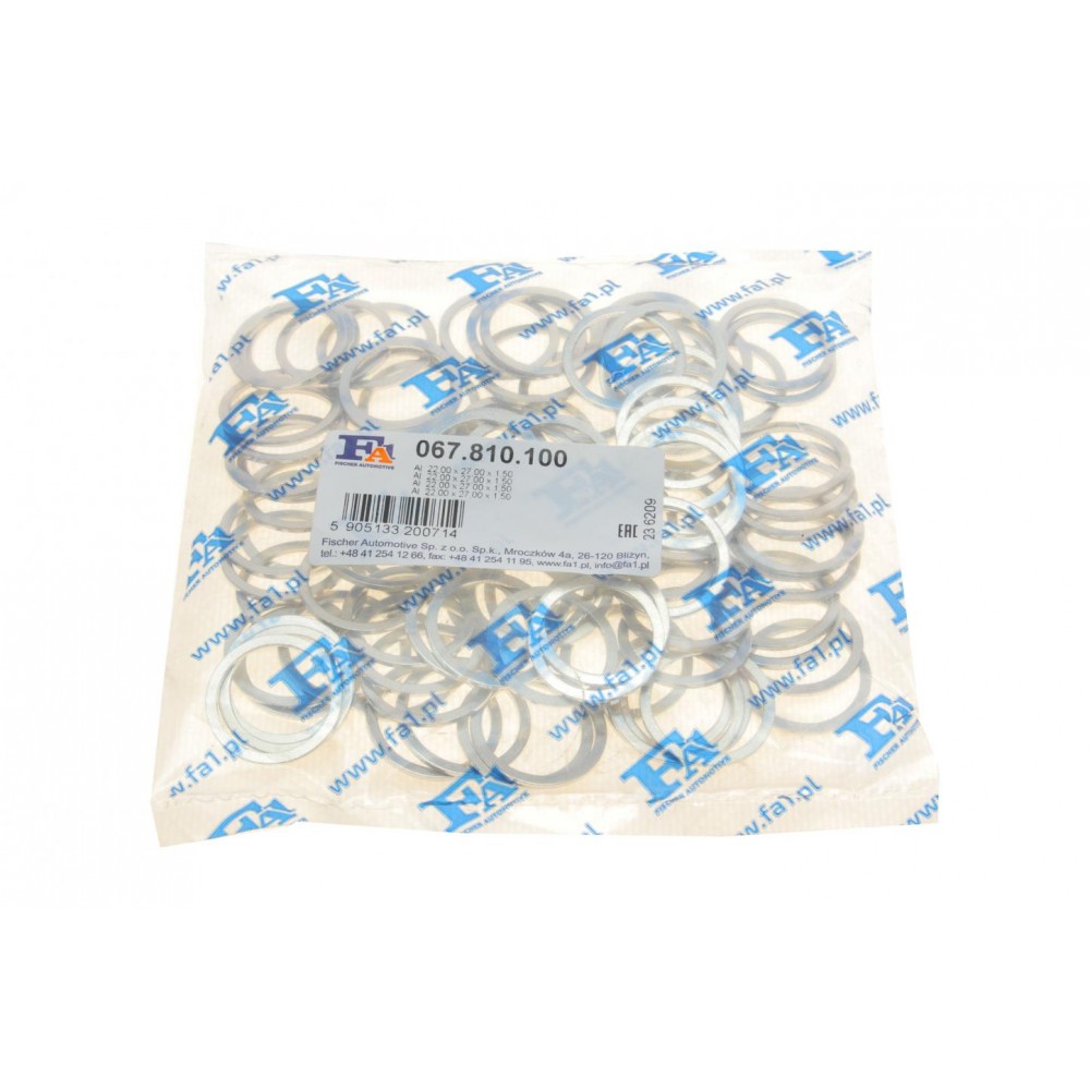 067.810.100 FA1 Ущільнювальне кільце, Різьбова пробка маслосливн. отверст.