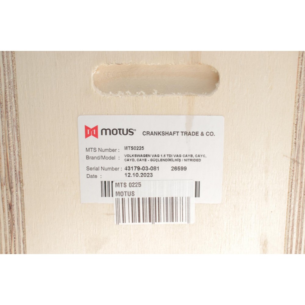 Колінчастий вал VW Caddy 1.6TDI 11-