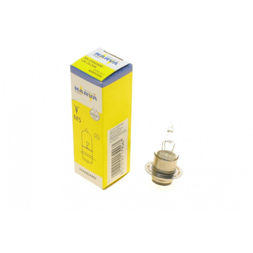 Автолампа MH6 12V 25/25W (M5) P15d-25-1 Standard