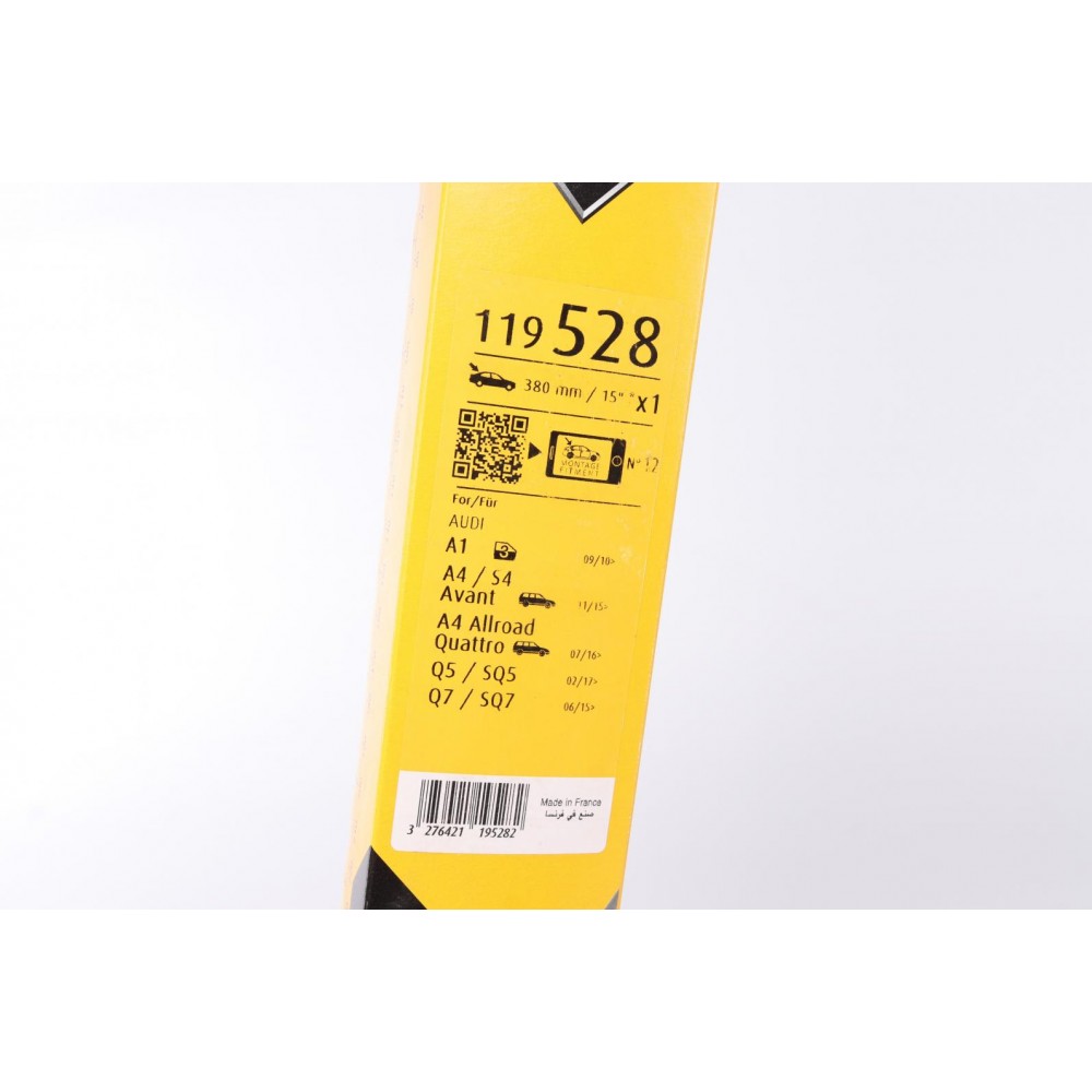 Щітка склоочисника (задня) (380mm) Audi A1/A4/Q7 10-