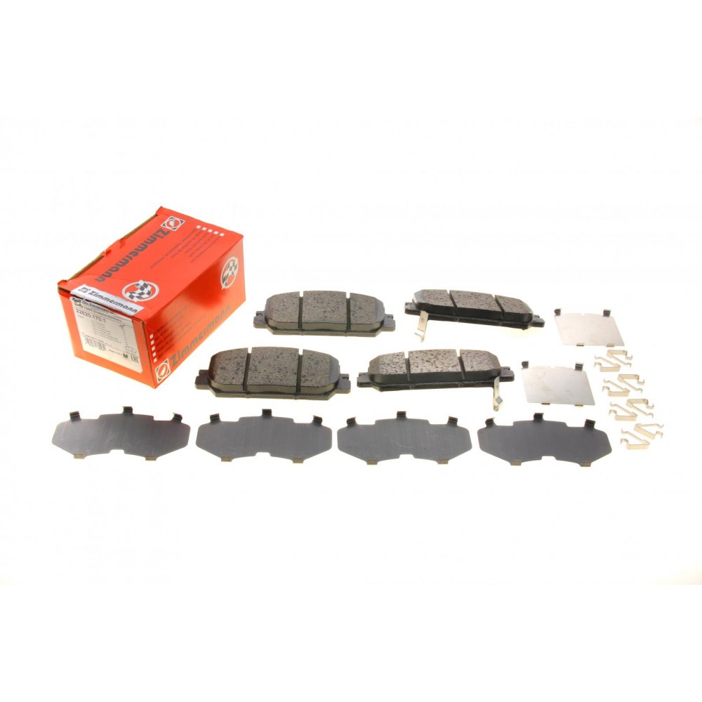 22620.170.1 ZIMMERMANN Комплект гальмівних колодок дисковий гальм